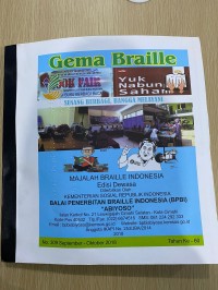 Image of Gema Braille : Senang Berbagi, Bangga Melayani